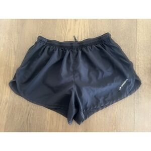 Brooks Men's Running  Essential Shorts  Black Back Pocket Lined Size L